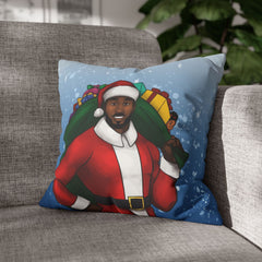 African American Faux Suede Pillow Cover African American Faux Suede Pillow Cover