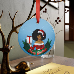 African American Mrs. Claus Ornament